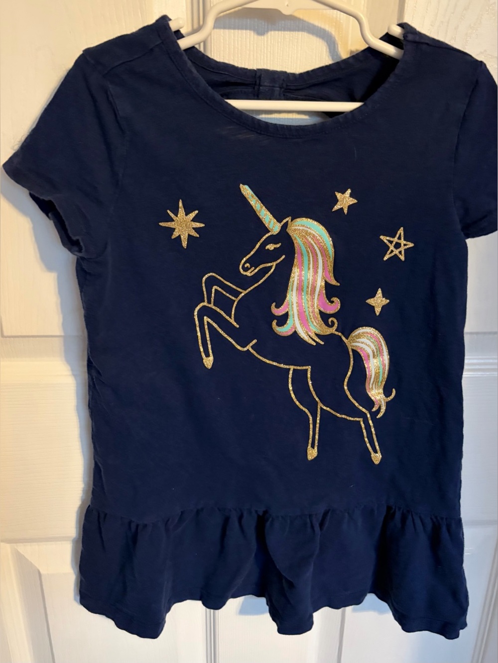 Unicorn Girls Oshkosh Top, Size 7